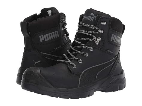 Men S PUMA Safety Conquest Waterproof Composite Toe EH Zip Zappos