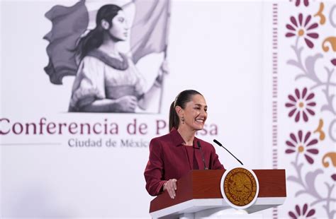 Versión estenográfica Conferencia de prensa de la presidenta Claudia