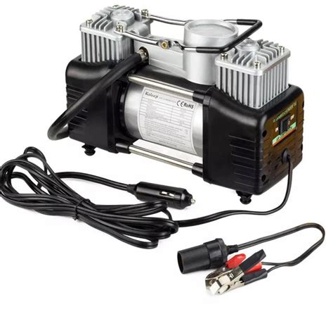 Heavy Duty 12 Volt 85 Litre Two Cylinder Portable Air Compressor Megamall Online Store