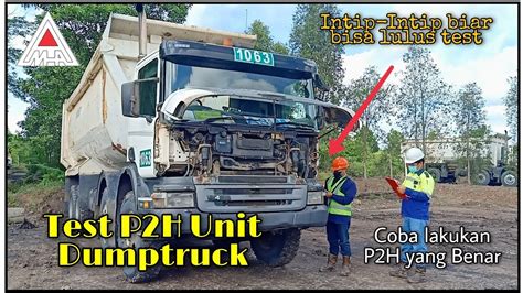 Test P H Unit Dump Truck Buat Para Calon Karyawan Baru Pt Mandiri