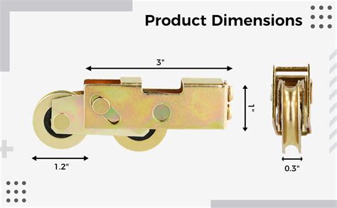 Amazon Homaisson Sliding Door Tandem Roller Assembly Pcs