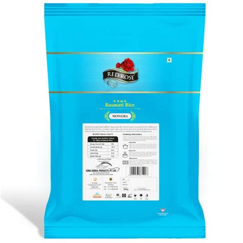 RED ROSE MONGRA BASMATI RICE 30 KG JioMart