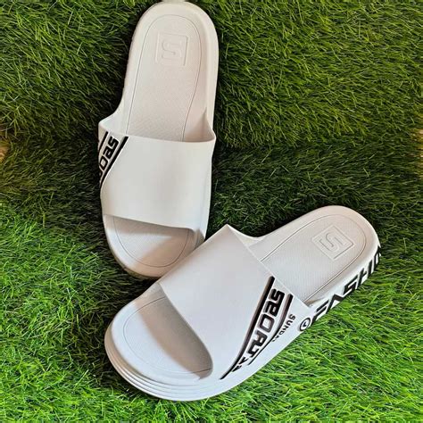 Jual Sandal Karet Sport Sunday 2136 Bahan Karet EVA Anti Slip Putih