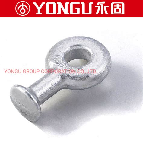 High Strength Hot DIP Galvanized Ball Eye For Insulator String Ball