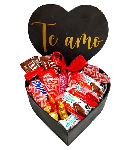 Descubrir Imagen Caja De Chocolates Corazon Viaterra Mx