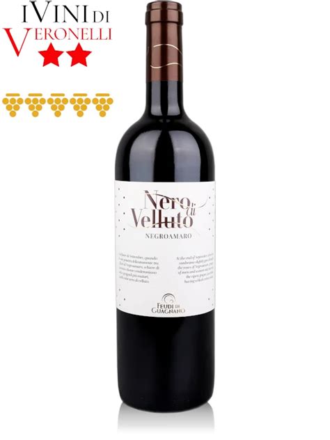 Feudi Di Guagnano Nero Di Velluto 2015 44 95 Next Day Delivery