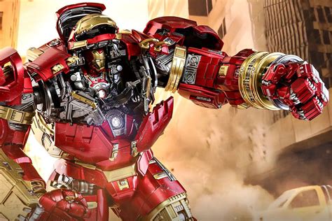 Hot Toys Re Releases Hulkbuster With New Jackhammer Arm
