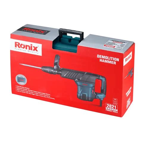 Corded Demolition Hammer 1500W SDS Max 2821 Ronix Tools