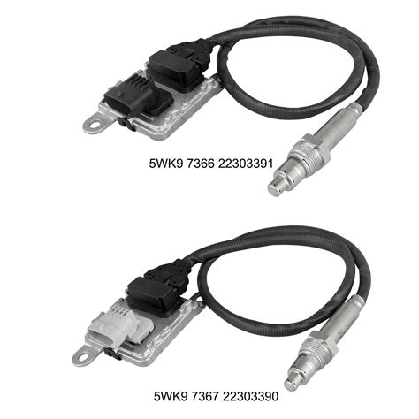 2PCS OEM Nitrogen Oxides Nox Sensor 22303391 22303390 For Mack Volvo