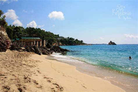 Platis And Makris Gialos Beaches Kefalonia By Anna