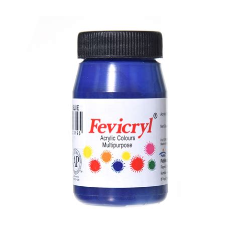 Farba Akrylowa Do Tkanin Fevicryl Pidilite Prussian Blue 50 Ml