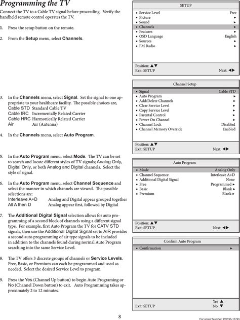 Pdi Communication System Cv N Lcd Tv User Manual