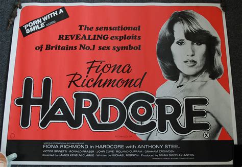 A Uk Quad Poster For The 1976 Film Expose Starring Fiona Richmond And