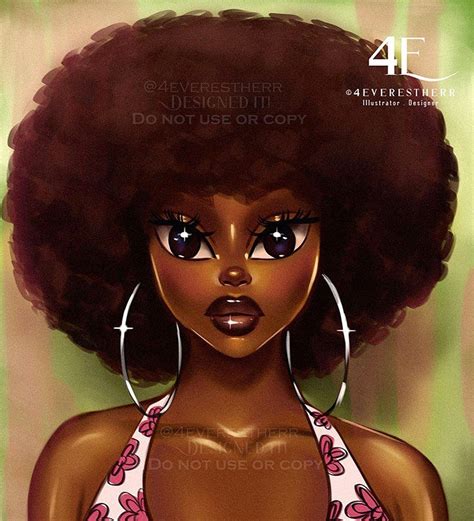 Black Love Art Beautiful Black Women Natural Hair Art Natural Hair