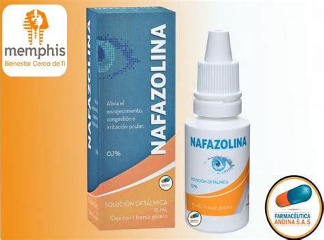 GOTAS OFTALMICAS NAFAZOLINA FRASCO X 15 ML MEMPHIS