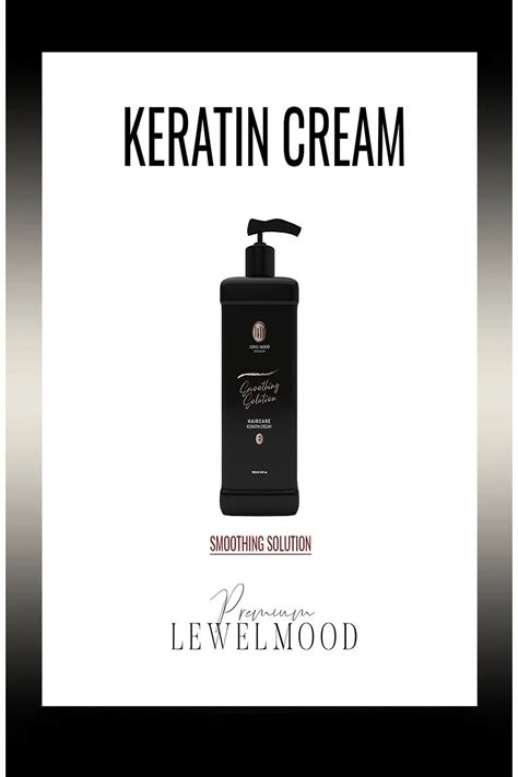 Lewel Mood Premium Level Mod Smoothing Solution Haircare Keratin Cream