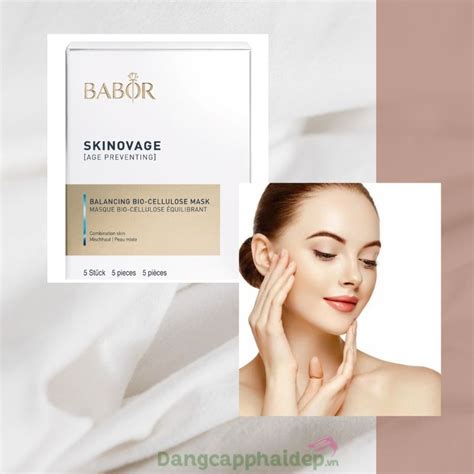 Babor Skinovage Balancing Bio Cellulose Mask C N B Ng Da H N H P