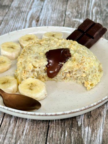 Bowl Cake Banane Chocolat Recette Pour Le Petit D Jeuner