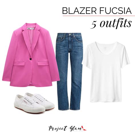 Blazer Fucsia Ideas De Outfits Project Glam