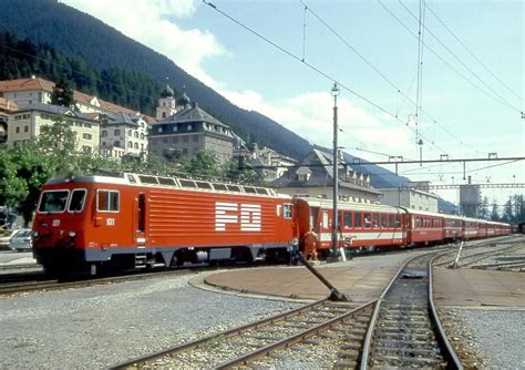 MGB ExFO GLACIE EXPRESS F 901 Von Chur Nach Zermatt Am 01 06 1993 In