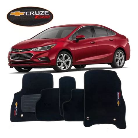 Tapete Interno Carpete Preto Cruze Turbo 2017 2018 2019 Parcelamento