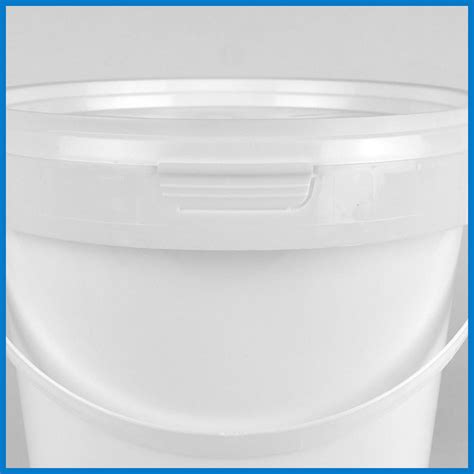 Graham Tyson Litre White Tamper Evident Tub Bucket