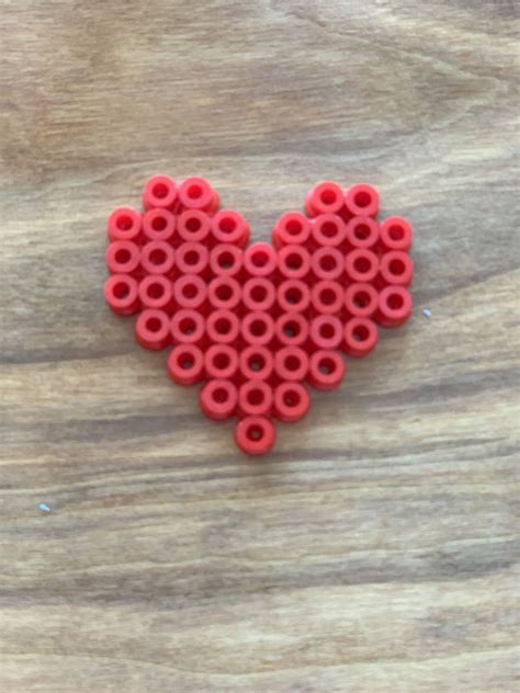 Perler Bead Hearts Artofit