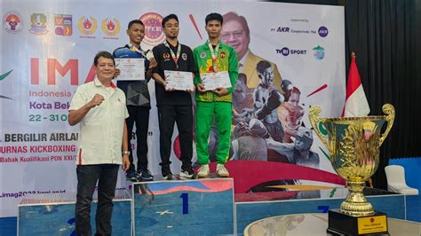 Ketum KONI Pusat Apresiasi Peningkatan Performa Atlet Kickboxing Pada