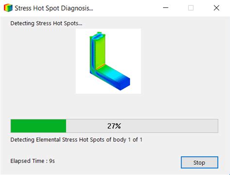 SOLIDWORKS 2017 Stress Hot Spot Feature