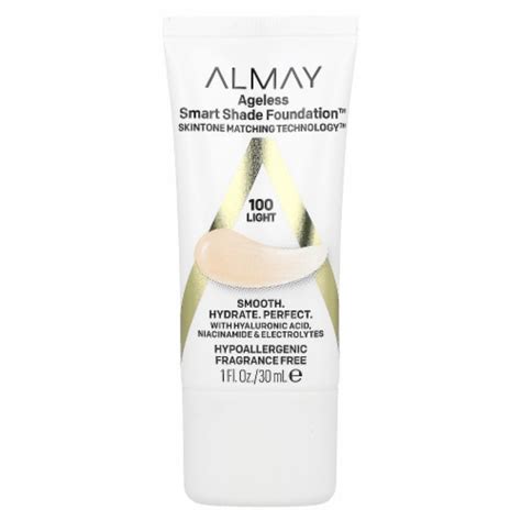 Almay Ageless Smart Shade Foundation™ - 100 Light, 1 ct - Fry’s Food Stores