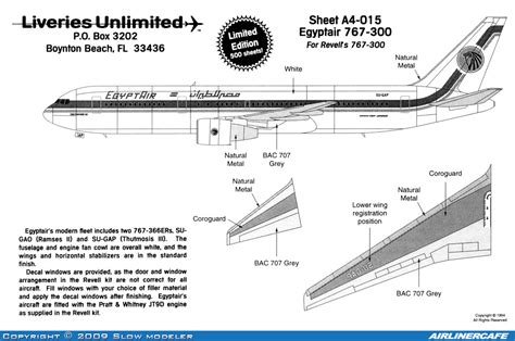 Liveries Unlimited Boeing 767 300 4912 Airlinercafe