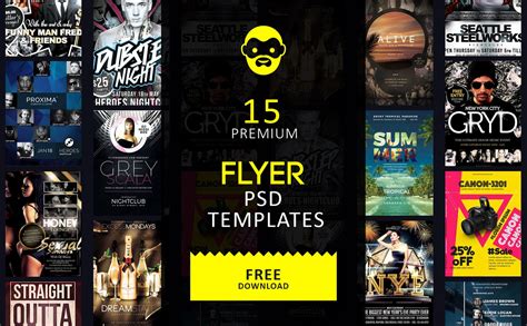 15 Premium Flyer PSD Templates Free Download | PsdDaddy.com