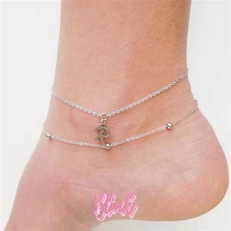 Initial Ankle Bracelet Blink Juwele™