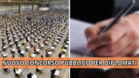 Concorso Pubblico Per Diplomati Assunzioni A Tempo Indeterminato In