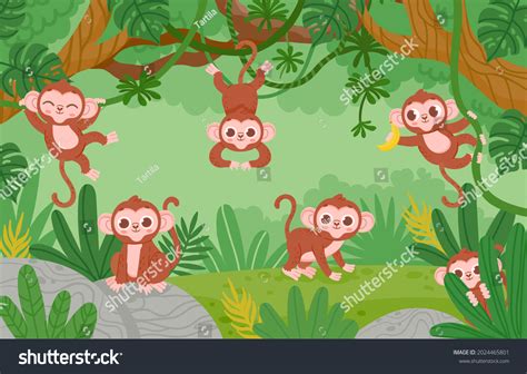 211,390 Monkey In Jungle Images, Stock Photos & Vectors | Shutterstock