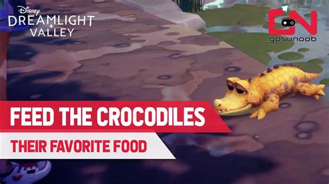 Feed The Crocodiles Their Favorite Food Disney Dreamlight Valley Youtube