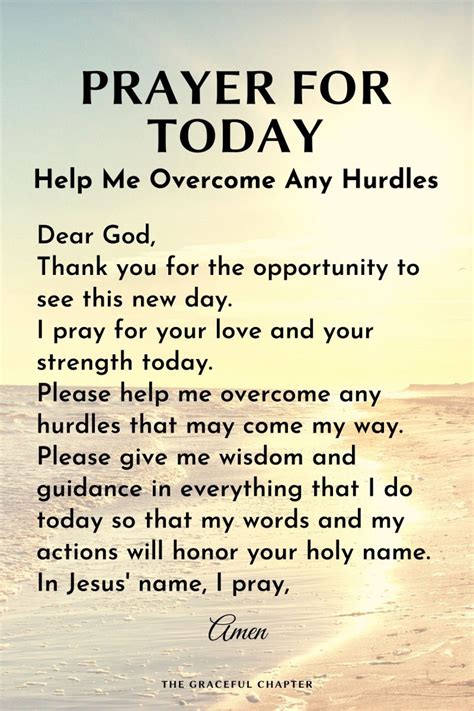 Powerful Daily Prayers For Today The Graceful Chapter