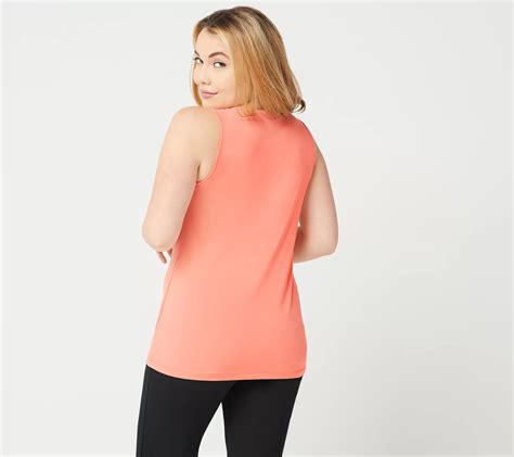 As Is Susan Graver Modern Essentials Liquid Knit Tank Top