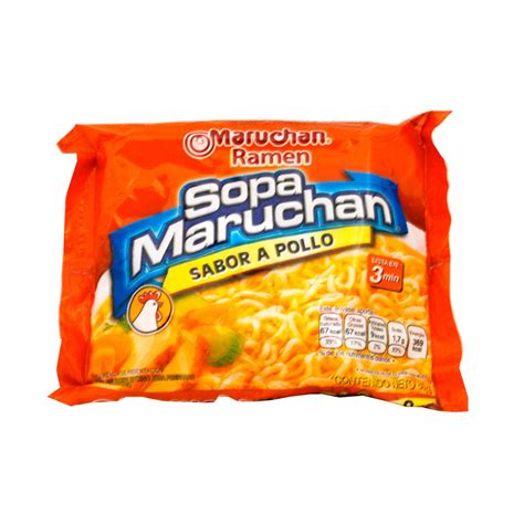 Sopa De Fideos Maruchan De Pollo 85 Gr Vea