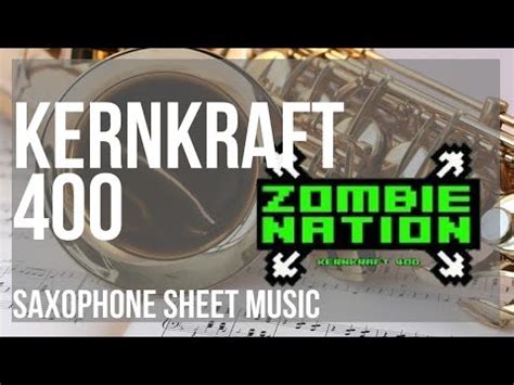 Alto Sax Sheet Music How To Play Kernkraft 400 By Zombie Nation YouTube