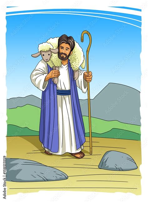 The Good Shepherd Clip Art