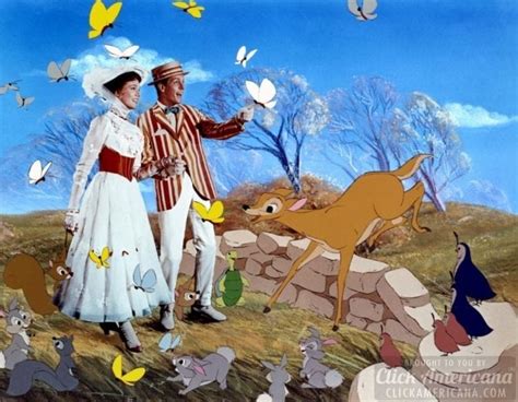 Live action plus animation are magic in Disney's classic movie, 'Mary Poppins' - Click Americana