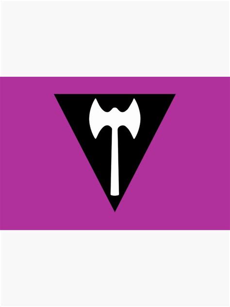 Labrys Lesbian Pride Flag Sticker For Sale By Jgventures Redbubble