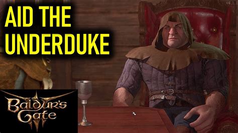 Aid The Underduke Baldurs Gate 3 Bg3 Youtube