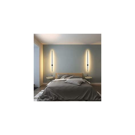 Buy Ditoon Modern Plug In Wall Sconce Set Of Led Black Wall Lights