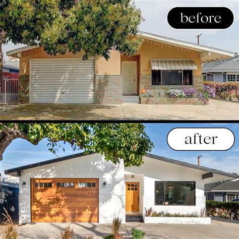 Before After Exterior Makeover Artofit
