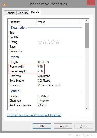 How To Find The Size Of A Video File