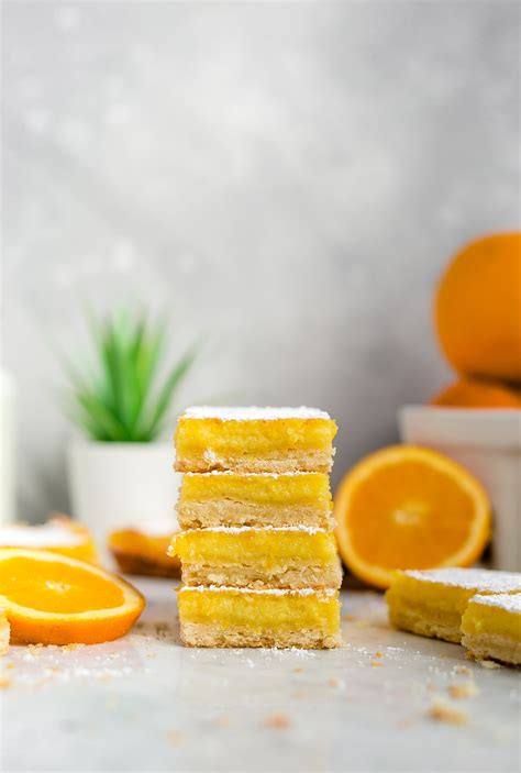 Orange Shortbread Bars Video Truffles And Trends