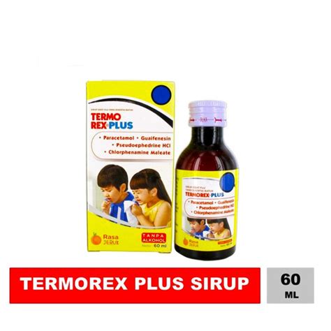 Jual Termorex Plus 60 ml / Termorex Syrup 60 ml / Termorex Syrup 30 mo | Shopee Indonesia