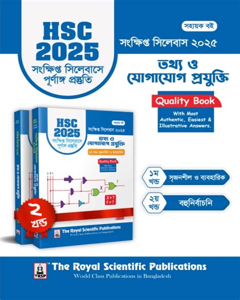 ICT HSC 2025 Short Syllabus আইসট এইচএসস ২০২৫ সকষপত সলবস